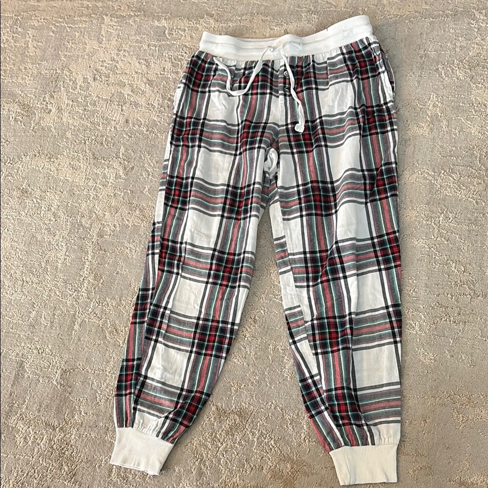 Stars above women’s plad pj pants size XS